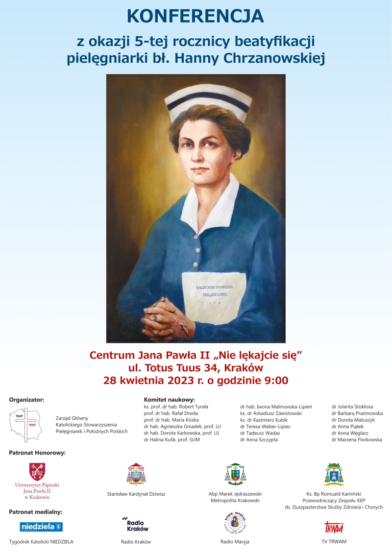 plakat konferencja 5 rocznica beatyfikacji A2 2023 03 03 1000 A4